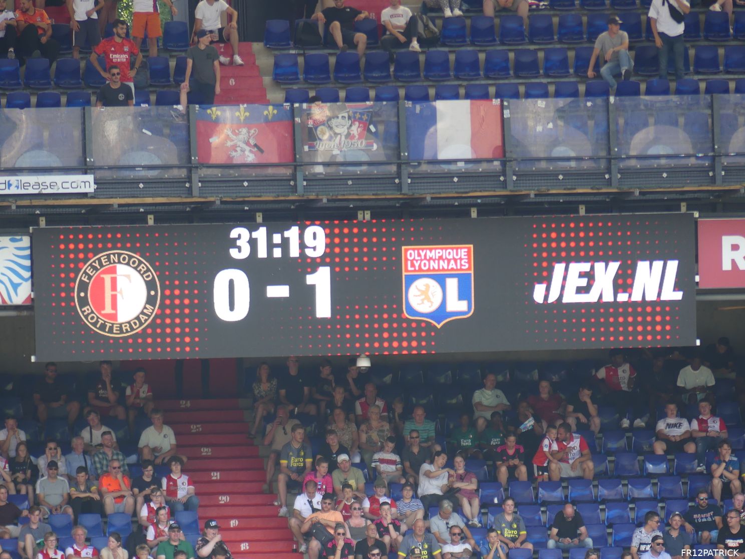 Fotoverslag Feyenoord - Olympique Lyon