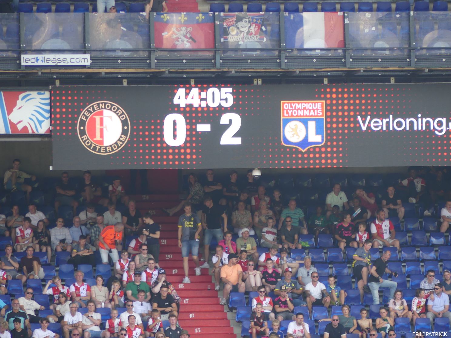 Fotoverslag Feyenoord - Olympique Lyon
