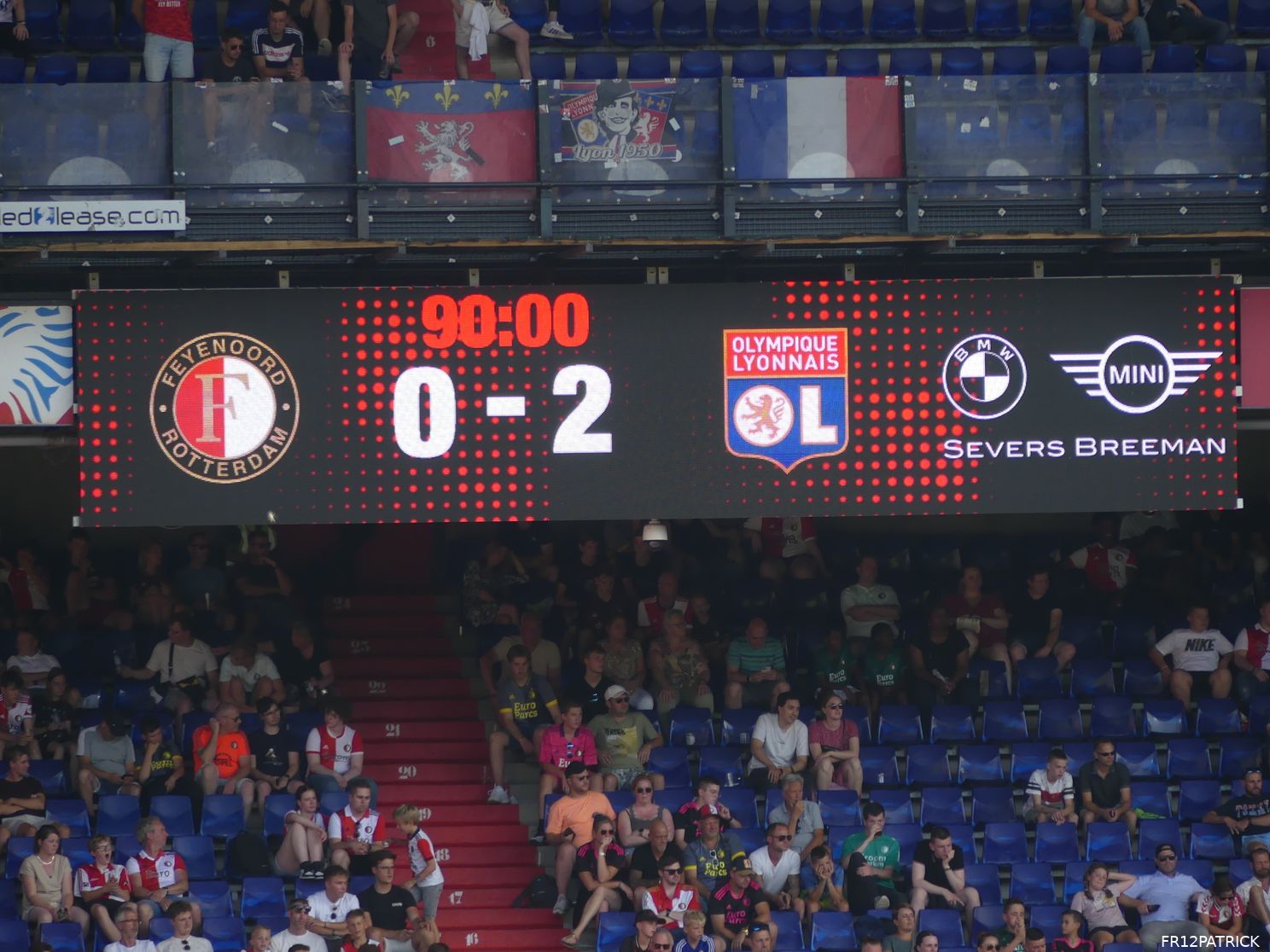 Fotoverslag Feyenoord - Olympique Lyon