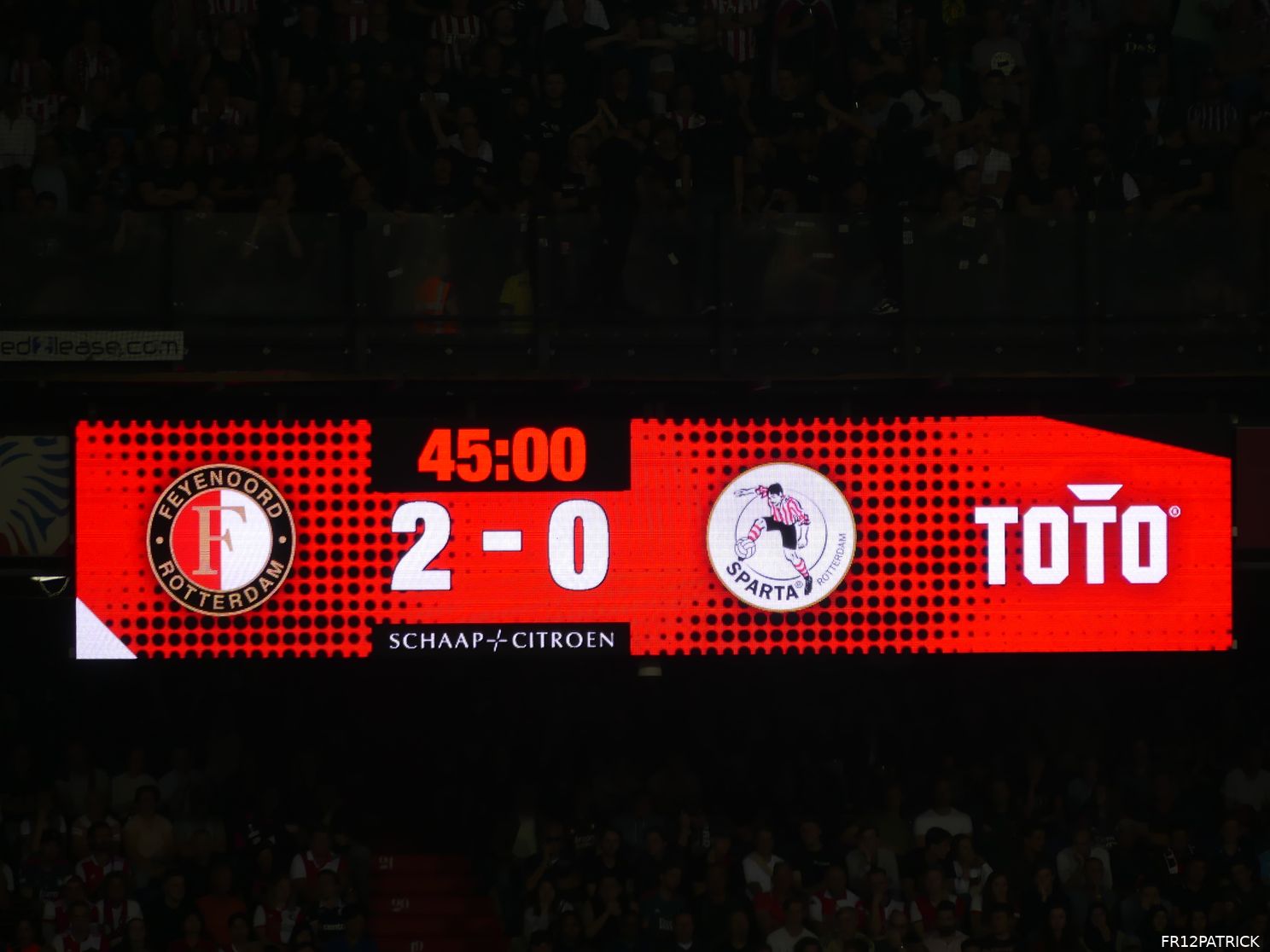Fotoverslag Feyenoord - Sparta Rotterdam online