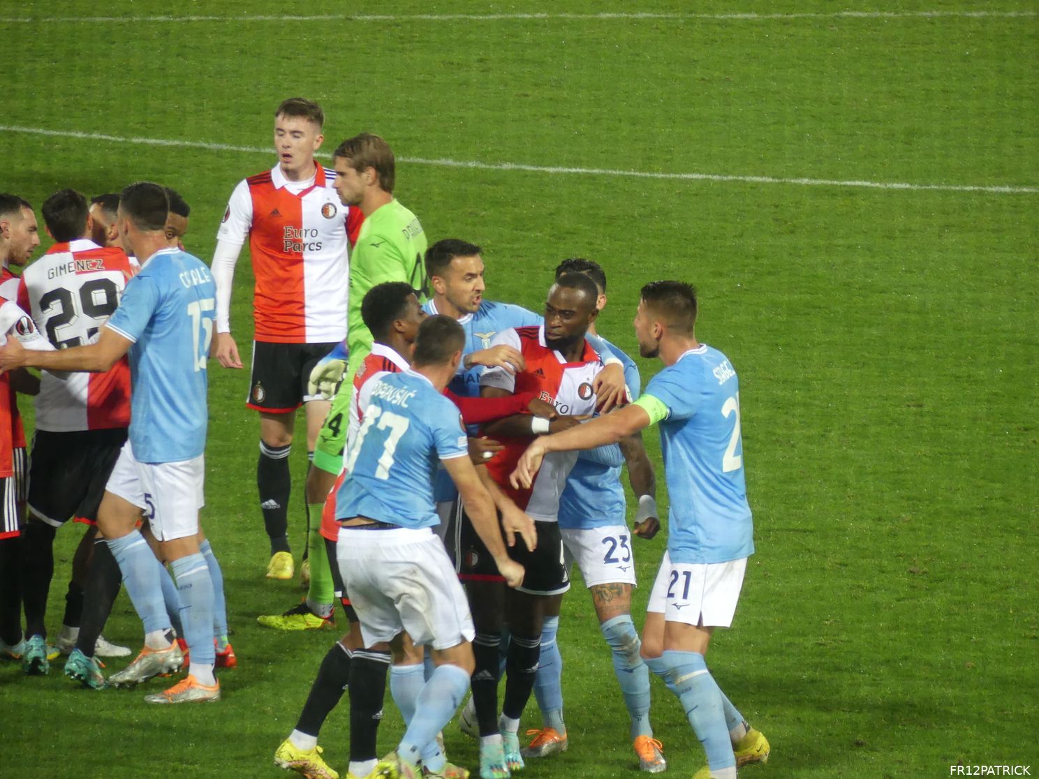 Fotoverslag Feyenoord - Lazio Roma online