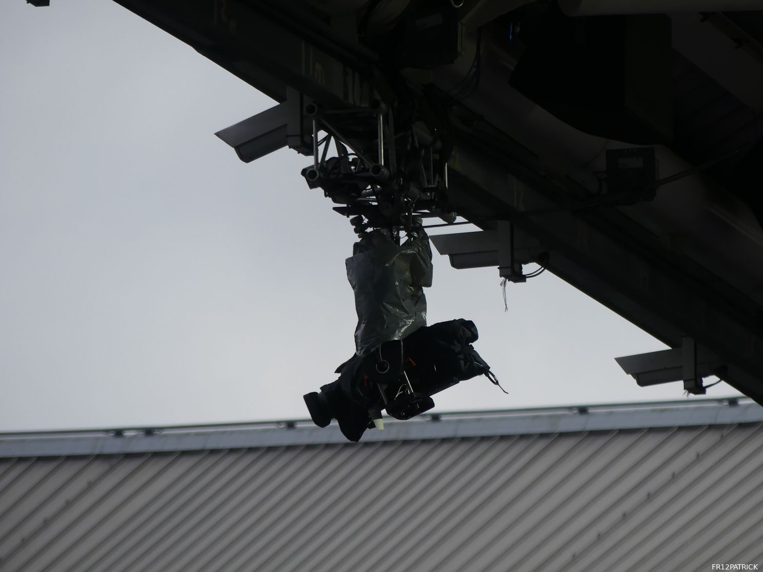 Die Kamera der Zuschauer wurde auf das Dach verlegt.