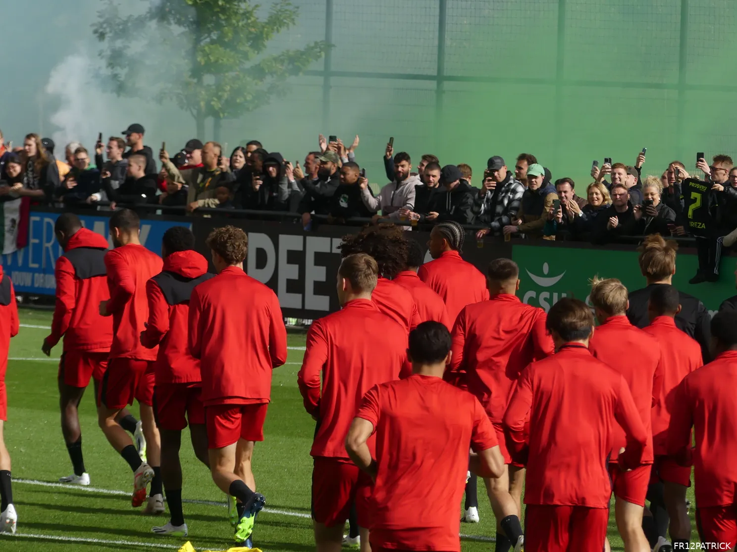 Fotoverslag laatste training voor Ajax-uit online