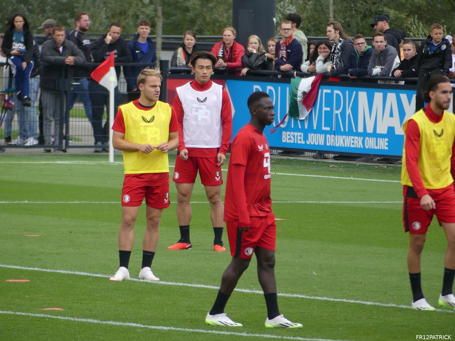 Fotoverslag laatste training voor Ajax-uit online