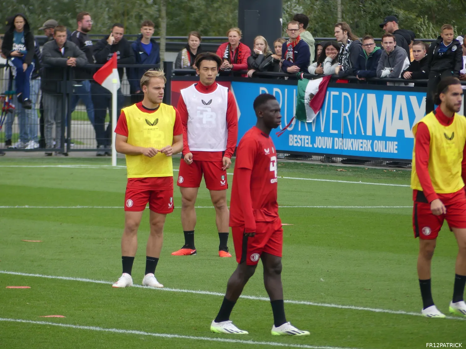 Fotoverslag laatste training voor Ajax-uit online