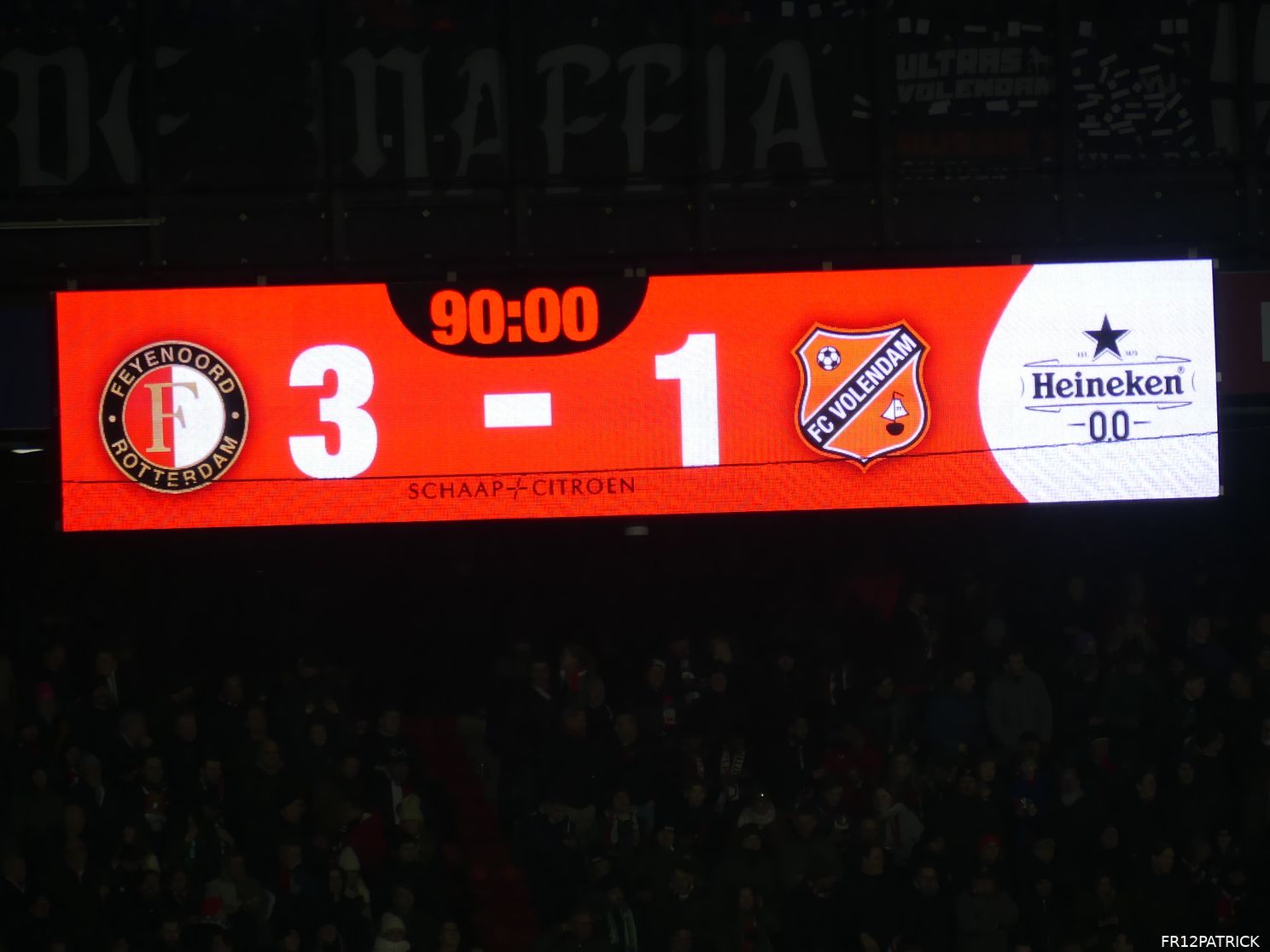Fotoverslag Feyenoord - FC Volendam online