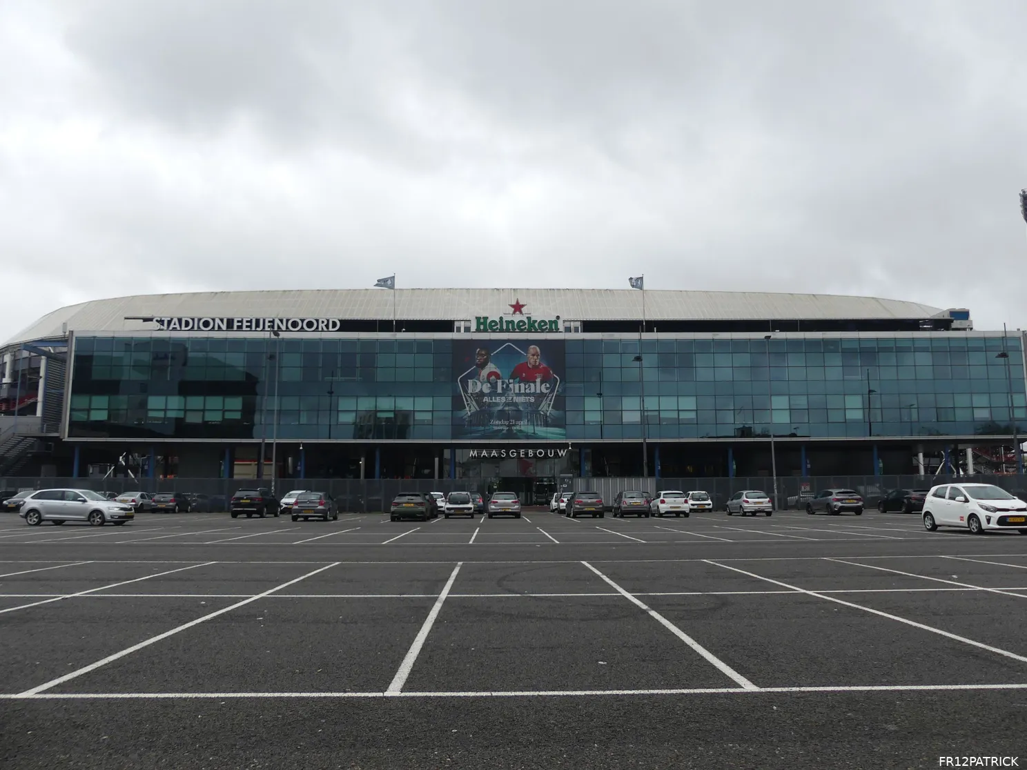 De Kuip maakt zich klaar voor de bekerfinale (foto's)