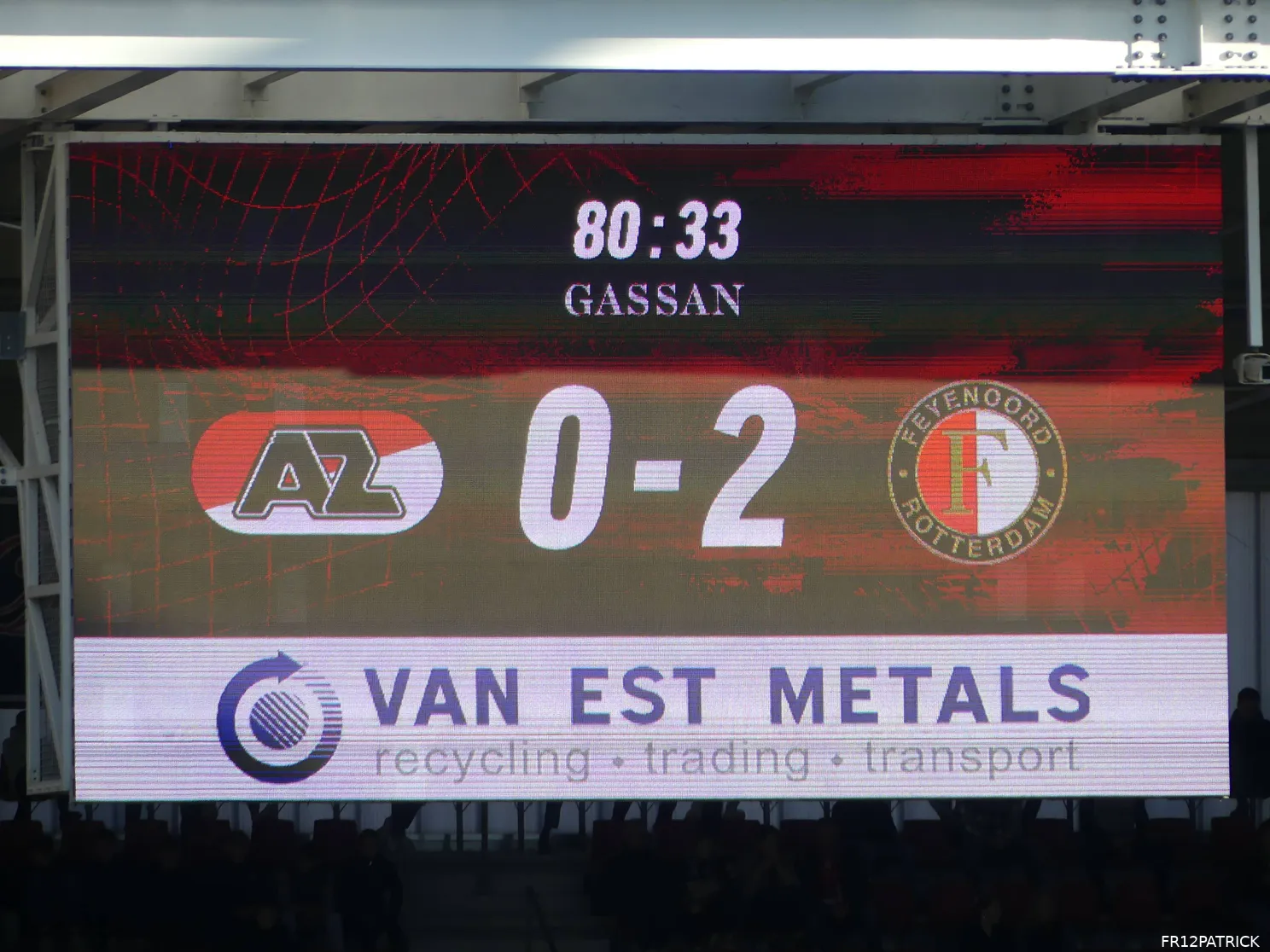 Fotoverslag AZ - Feyenoord online