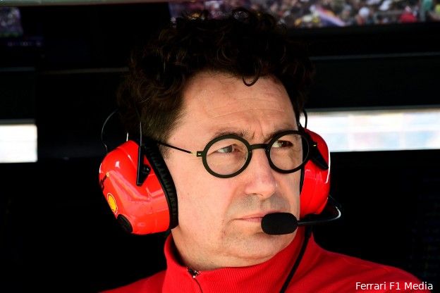 Binotto over goede vorm Ferrari: 'Ik weet niet of we nu echt beter presteren'