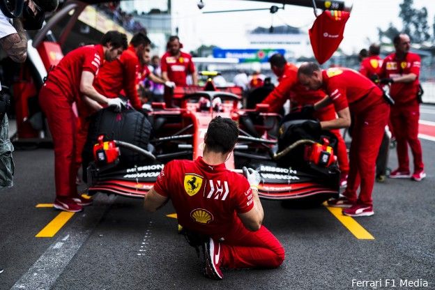 Ferrari spreekt van gemiste kans: 'Wordt heel moeilijk om nu nog een goed resultaat te boeken'