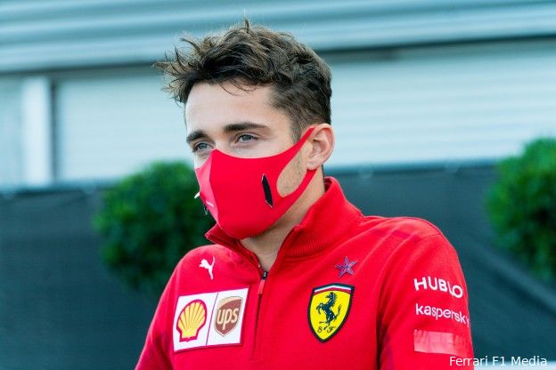 Leclerc ontevreden met Ferrari in Imola: 'Auto was niet makkelijk te besturen'