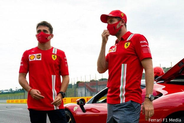 Vettel en Leclerc hebben Bahrein-incident uitgepraat: 'Er is geen drama'