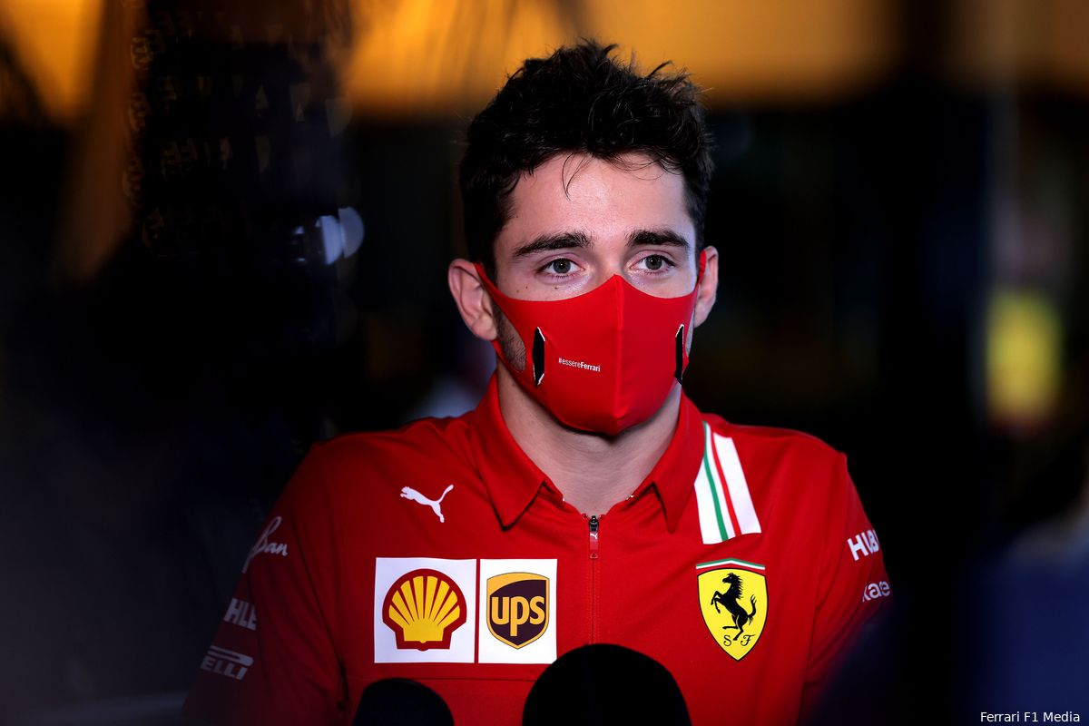 Leclerc baalt van twaalfde startpositie: 'Maar daar kan ik nu niks meer aan veranderen'
