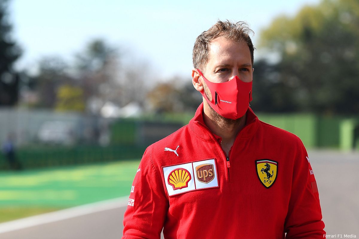 Vettel: 'Bedankt daarvoor, daar gaat mijn hoop'