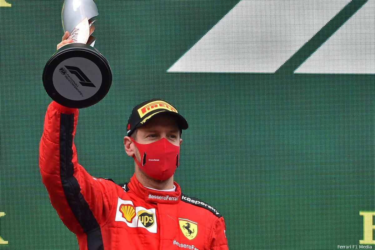 Villeneuve: 'Vettel deed alles voor Ferrari, maar Ferrari ging alles voor Leclerc doen'