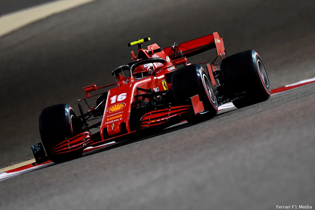 Leclerc schrok in Spaanse wintertest: 'Ik dacht: 'Wat is dit?''