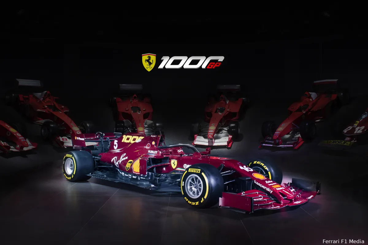 Ferrari veilt 1:1 showmodel SF1000 met GP Toscane livery