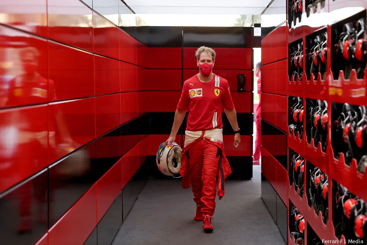 Binotto: 'Sebastian verlaat Ferrari met de op twee na meeste overwinningen in onze geschiedenis'