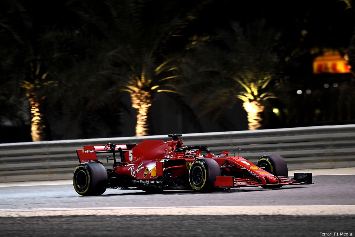 Ondertussen in Bahrein | Vettel complimenteert Russell vanuit de auto
