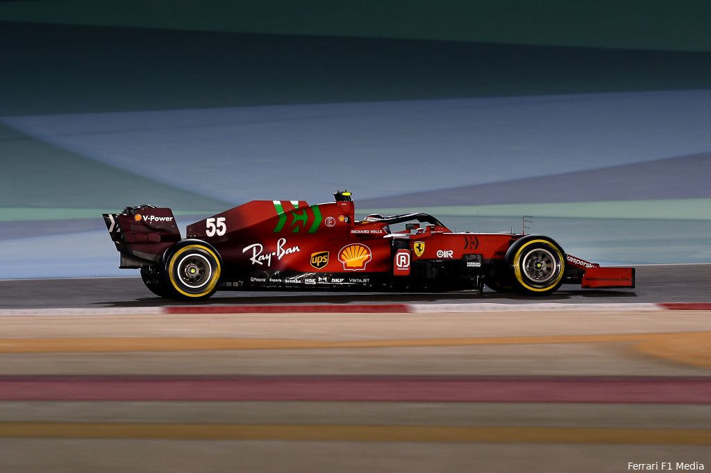 Sainz haalde nog niet alles uit zijn Ferrari: 'Wilde geen domme fouten maken'