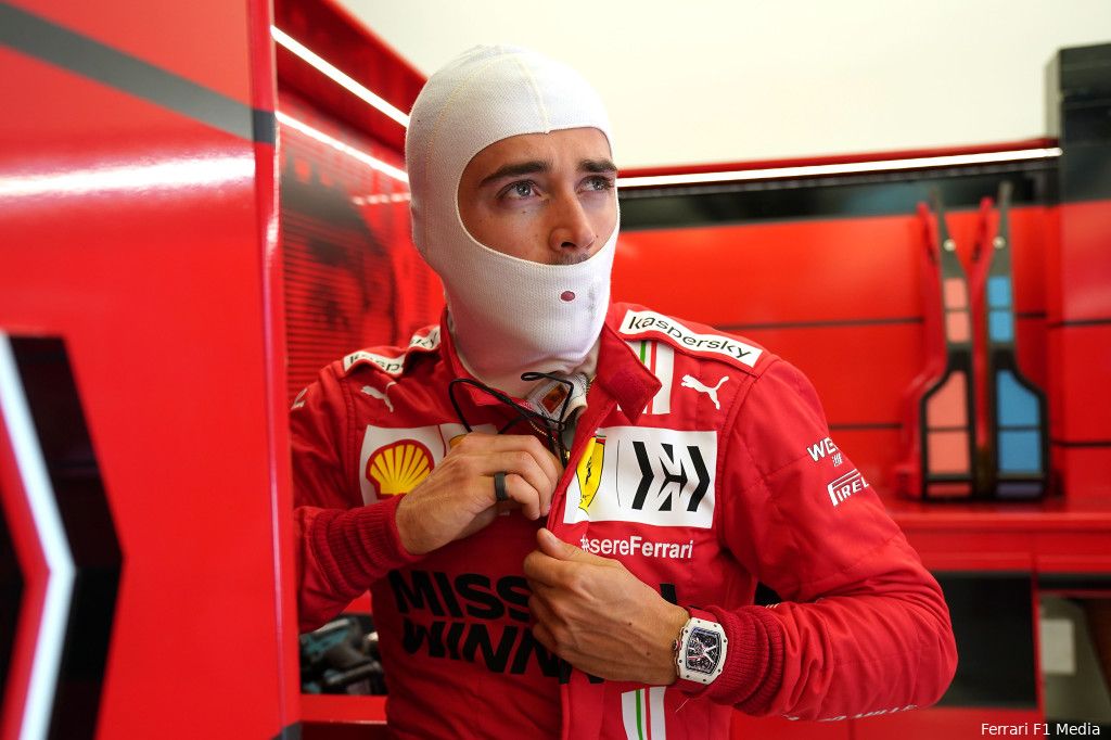 Leclerc waarschuwt Ferrari: 'Kunnen het niet elk weekend tegen Hamilton opnemen'
