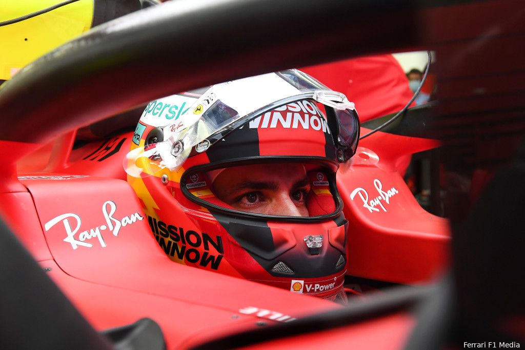 Sainz: 'Ferrari heeft aan vermogen gewonnen, maar Mercedes en Honda staan niet stil'