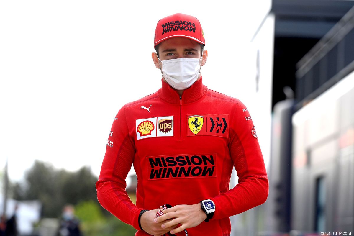 Leclerc aast op podium: 'We lijken dit weekend behoorlijk competitief te zijn'
