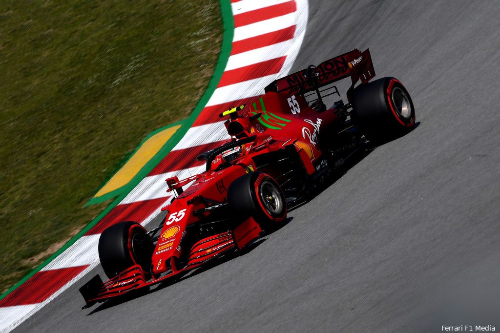 Sainz ziet probleem voor GP Spanje: 'We lopen achter met bandenmanagement'