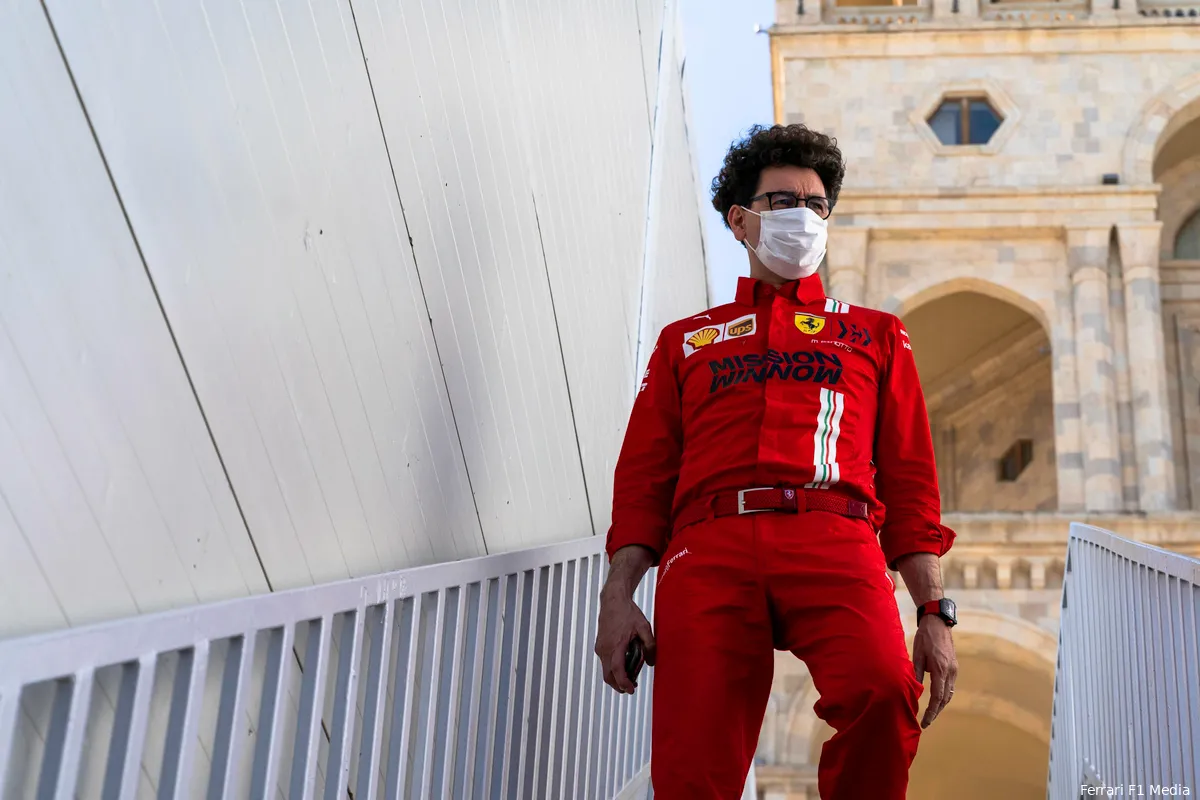 Binotto geeft toe: 'Ferrari had iets beters verwacht in Baku'