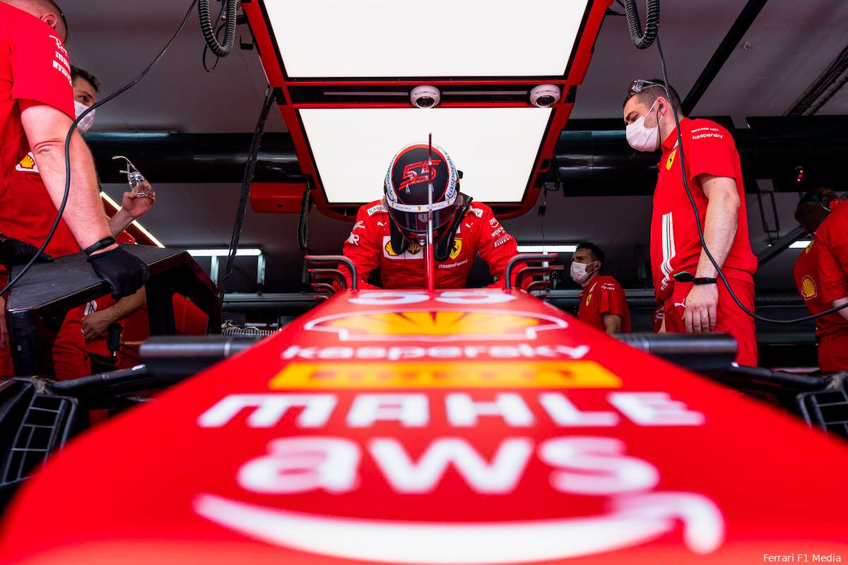 Ferrari tempert verwachtingen: 'Maar we zitten ook niet ver van de leiders vandaan'