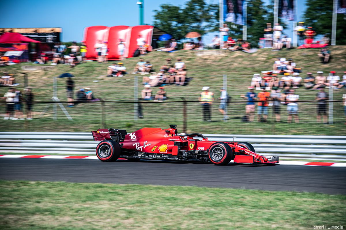 Ferrari komt met statement: 'Motor van Leclerc is onbruikbaar na crash met Stroll'