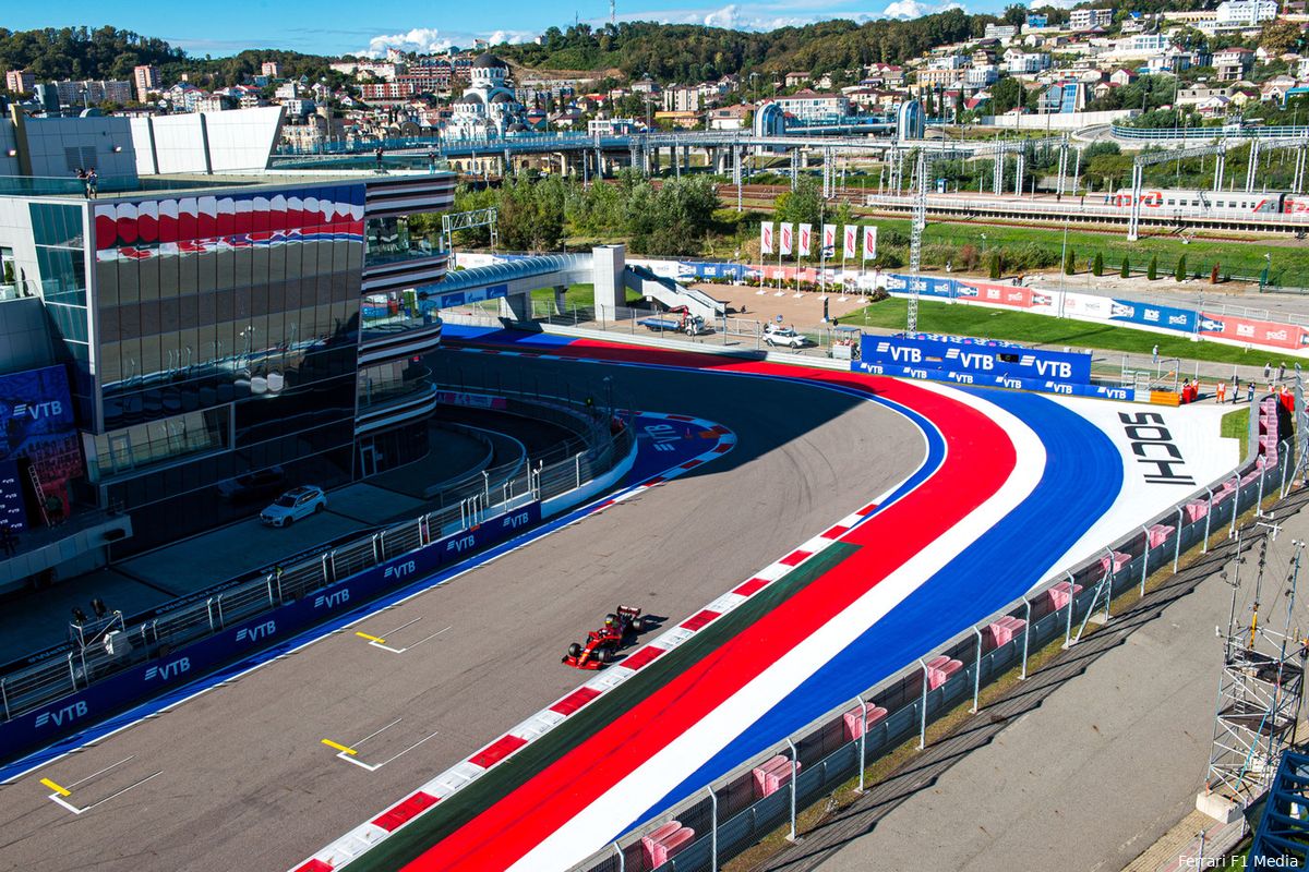 Hoe laat begint de Grand Prix van Rusland 2021?