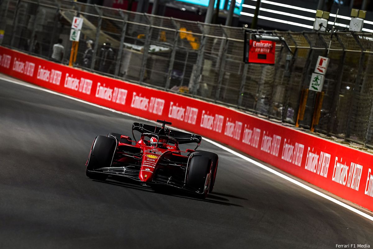 Vrijdag GP Saoedi-Arabië 2022 | Leclerc bovenaan, maar raketaanslag domineert het nieuws