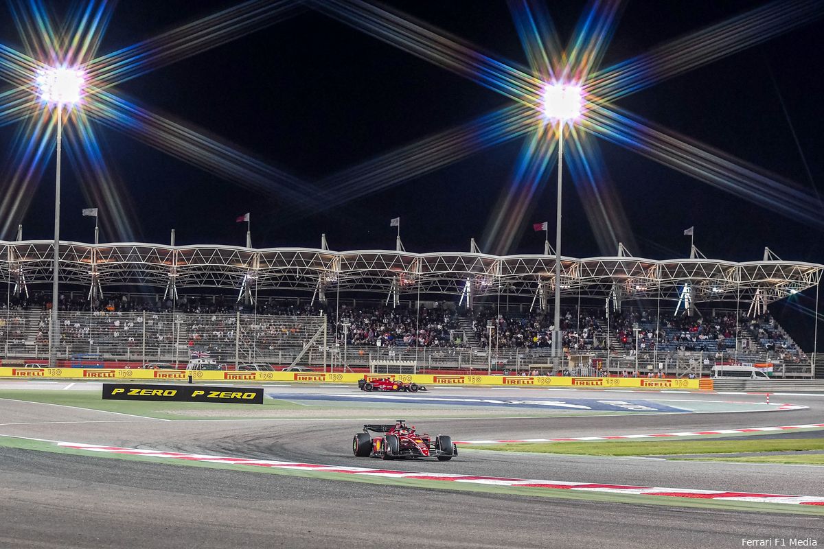 Leclerc wint Grand Prix van Bahrein, Verstappen én Pérez vallen uit in slotfase