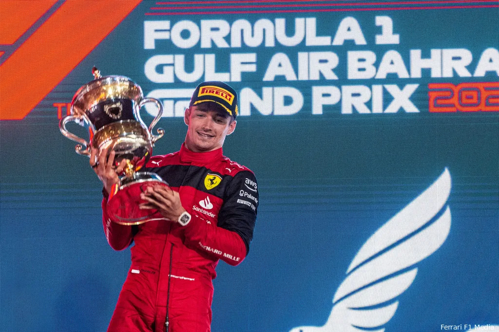 charles leclerc ferrari gp bahrein 2