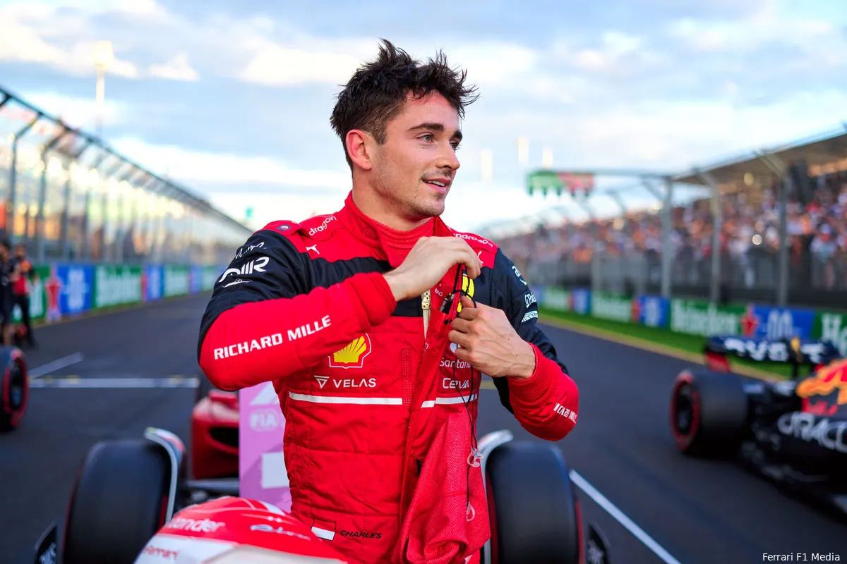 Leclerc is het eens met Verstappen: 'Ik denk er niet aan'