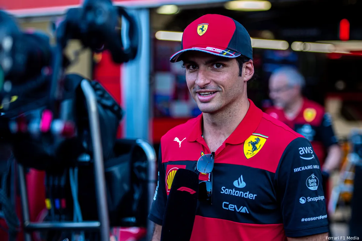 Sainz ziet kwalificatie vroeg eindigen door Pérez: 'Het lijkt wel een traditie te worden'
