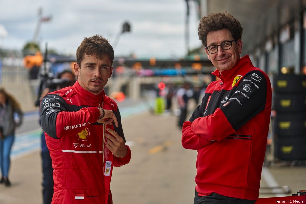 Palmer: 'Die kans moet je als Ferrari zijnde nemen met Leclerc'