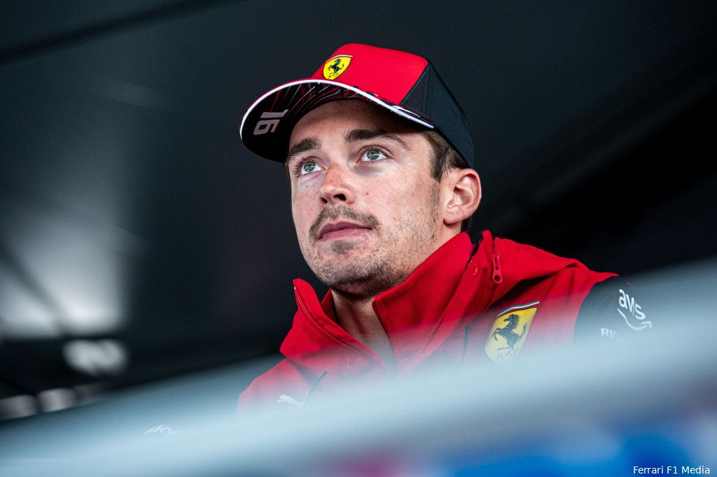 Leclerc gehinderd door motorproblemen Ferrari tijdens VT2 GP Groot-Brittannië