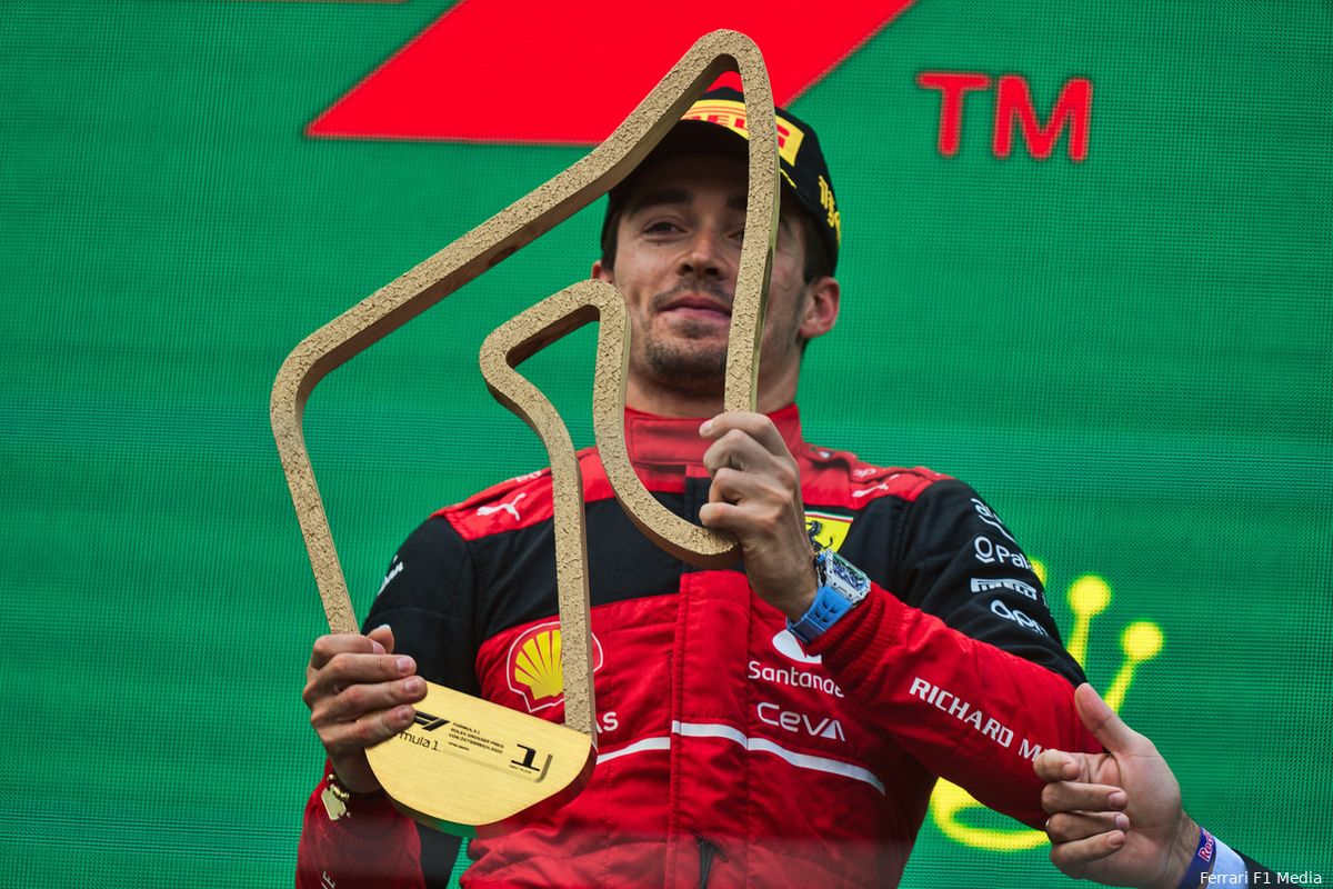 Ferrari over pedaalproblemen Leclerc: 'Of het was zo voorbij of het was helemaal kapot'