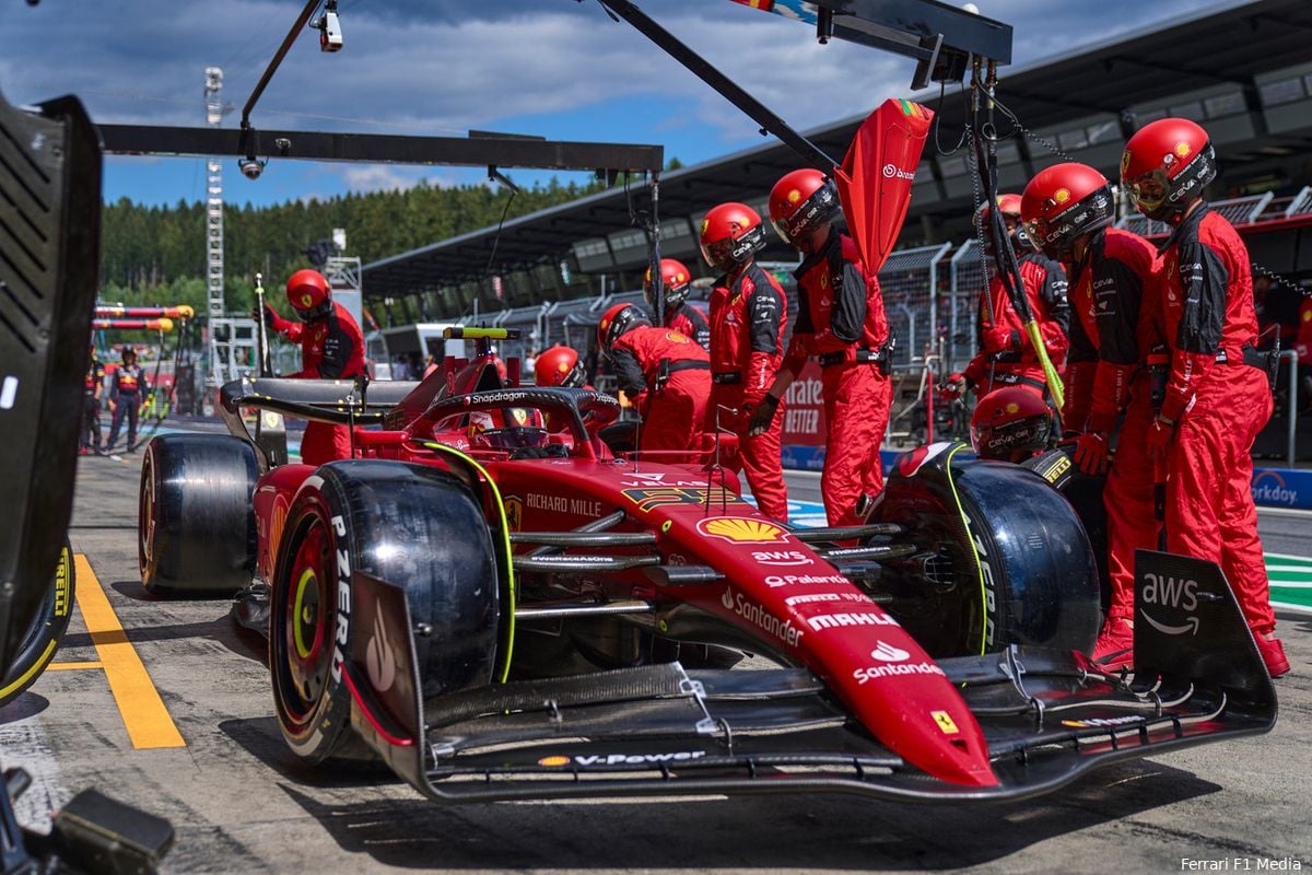 Ferrari tevreden met strategie: 'We hadden ons doel met Verstappen snel bereikt'