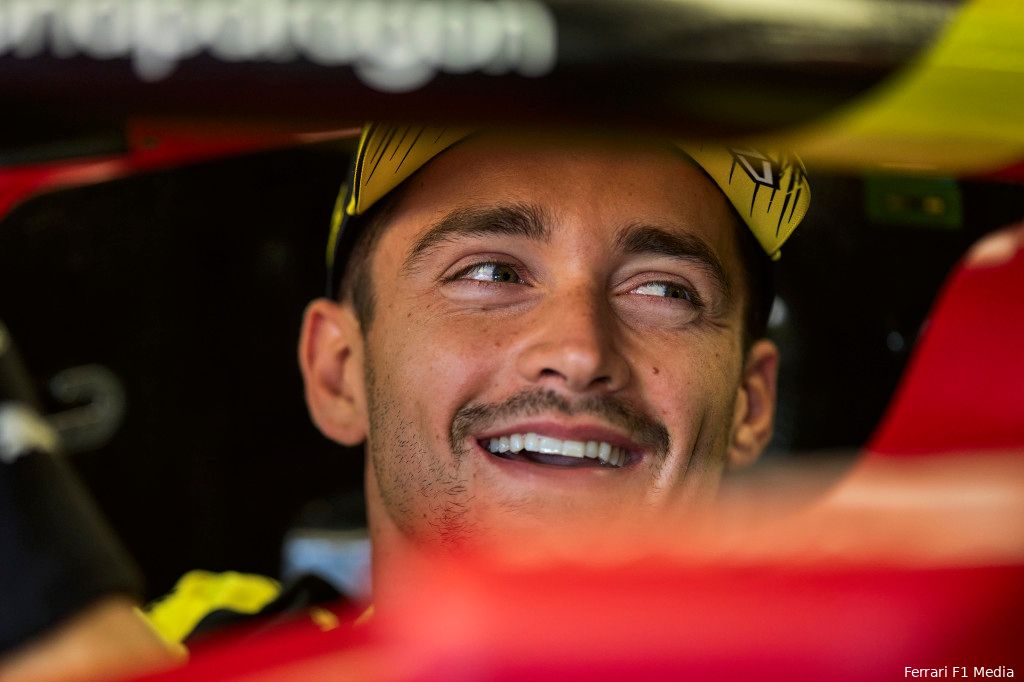Leclerc ziet Ferrari er goed bij zitten: 'Denk dat ik voor pole kan gaan'