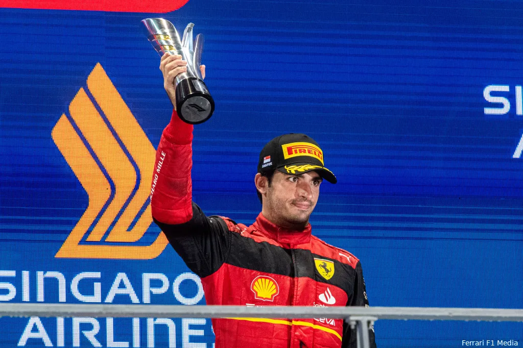 carlos sainz ferrari f1 gp singapore 2022 1