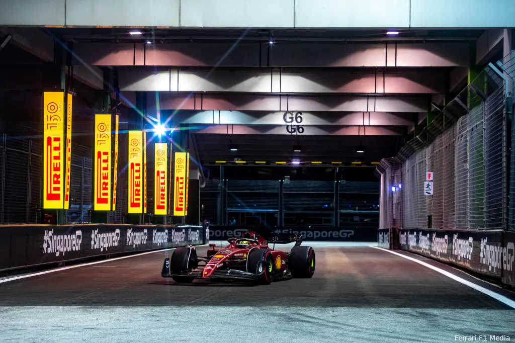 Uitslag derde vrije training F1 Grand Prix van Singapore 2022