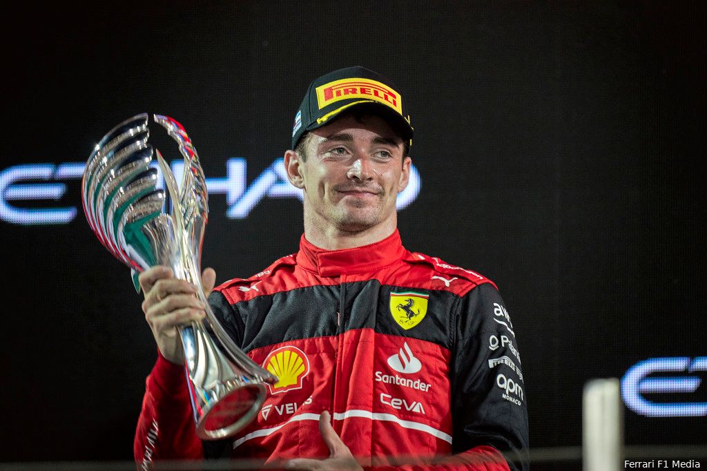 Leclerc wil jong talent helpen naar de top: 'Ferrari was ook altijd mijn droom'