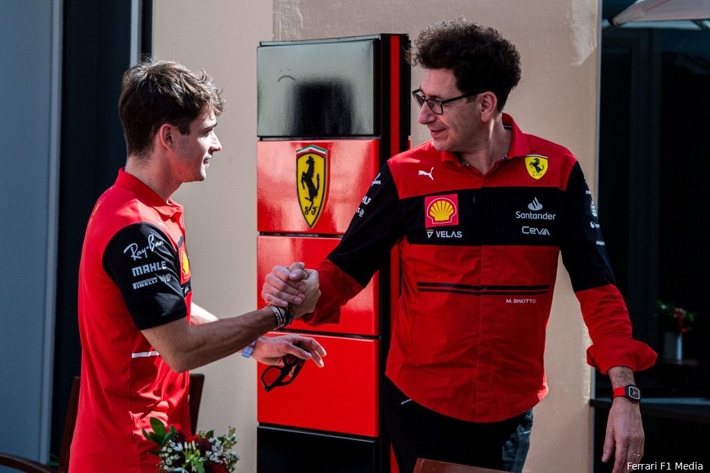 Binotto vindt tweede plaats Ferrari verdiend: 'Niemand had onze snelheid verwacht'