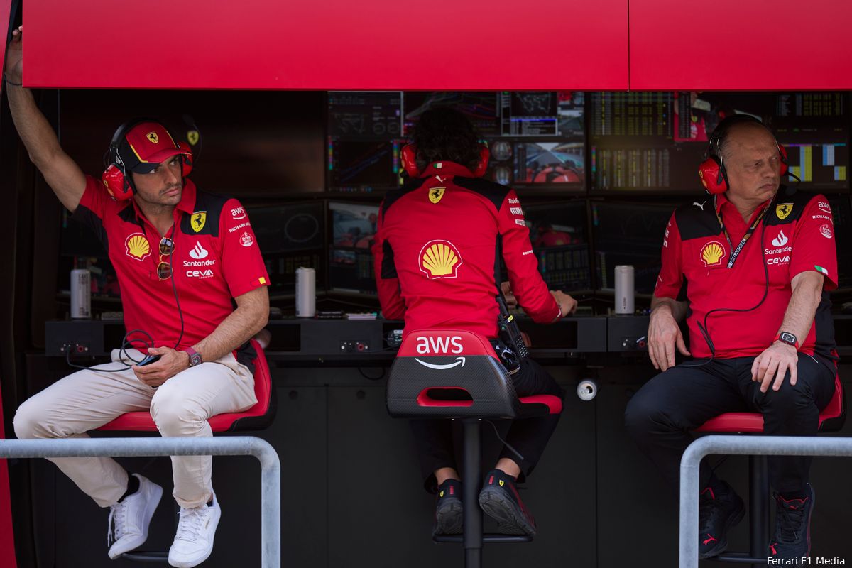 Vasseur en Ferrari-coureurs spreken elkaar tegen: 'Leclerc kon Verstappen niet bijhouden'