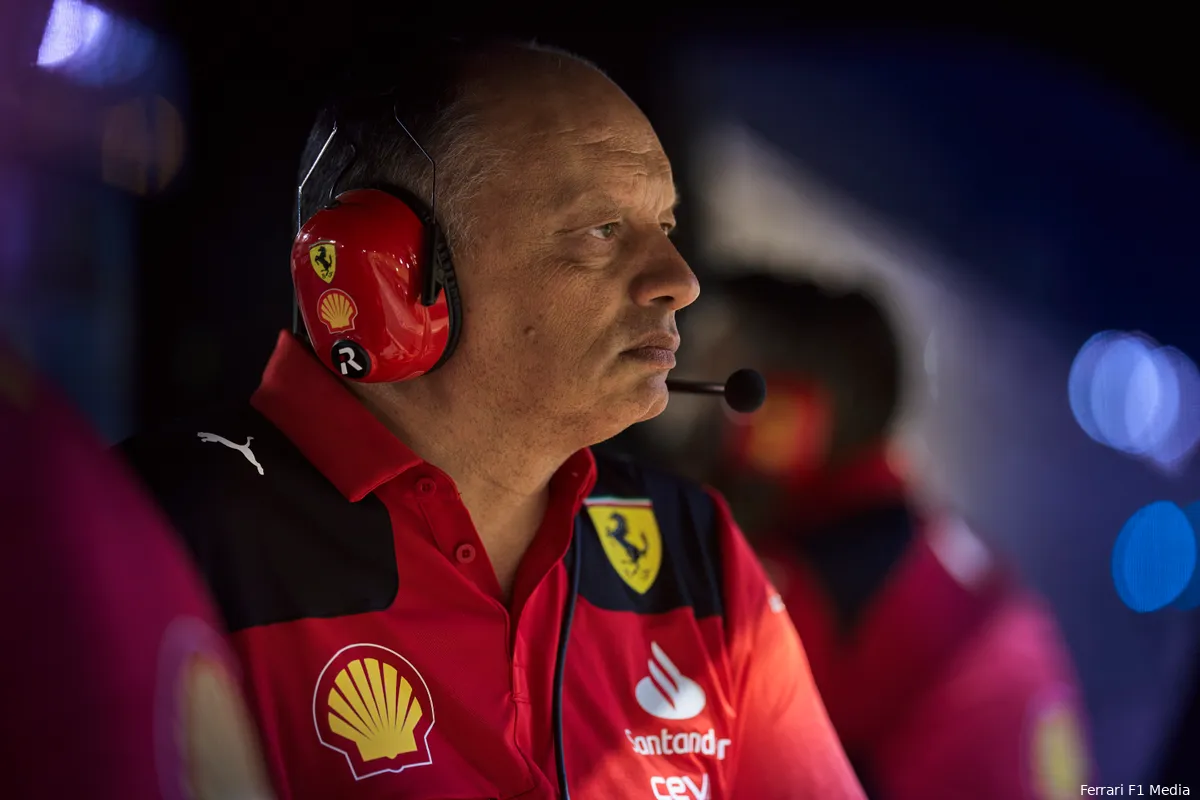 frederic vasseur ferrari f1 testing bahrein 2023