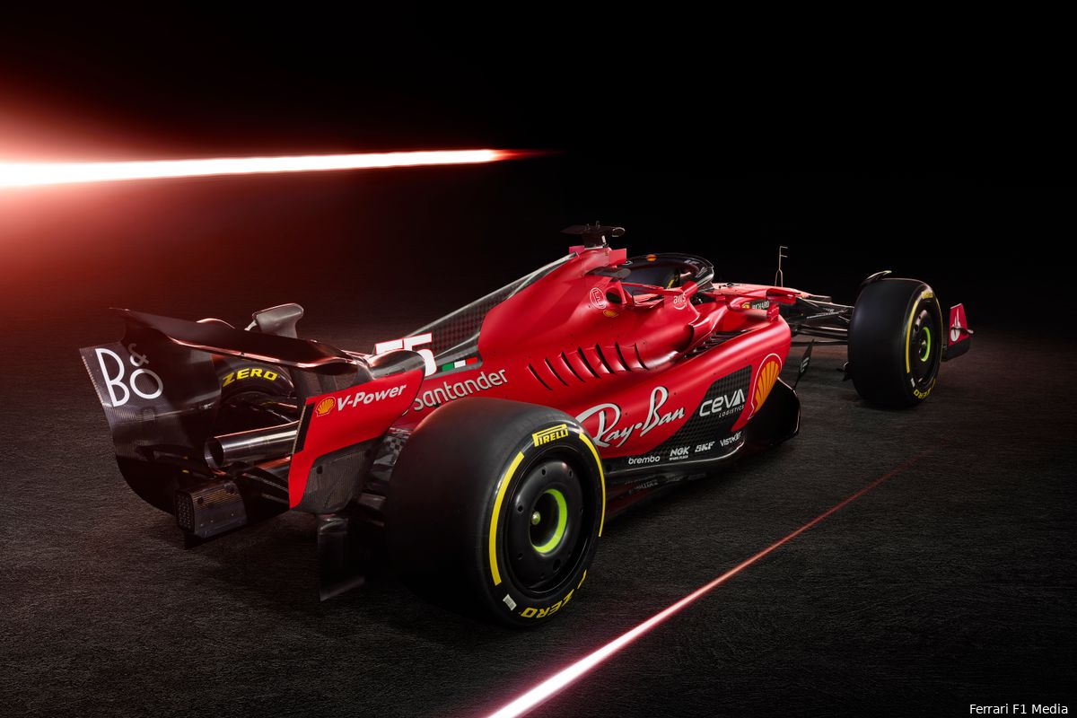 Anderson kreeg een déjà vu: 'De nieuwe Ferrari volgt hetzelfde aerodynamische sjabloon als in 2022'