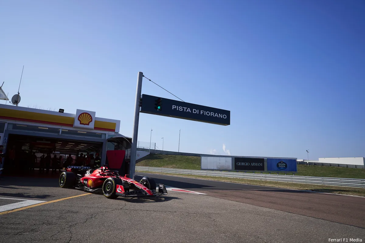 sf23 ferrari f1 2023 fiorano